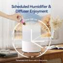 raydrop Humidifiers for Bedroom, 3.0L Cool Mist Humidifiers for Large Room & Home, Top Fill Air Humidifier for Baby Nursery & Plants, Essential Oil Diffuser with Color Lights, Timer, Auto Shut-Off by TinyTreasures Baby Boutique