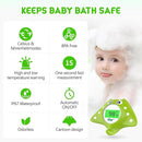 Baby Bath Thermometer, Digital Water Temperature Thermometer with 3 Color Backlit and Temperature Warning, Safety Bath Tube Thermometers Floating Toy for Infant, Toddler by TinyTreasures Baby Boutique