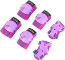 BOSONER Kids/Youth Knee Pads Elbow Pads Wrist Guards Set for 3-15 Years, Child Protective Gear Set for Roller Skates, Cycling, BMX Bike, Skateboard, Inline Skating, Scooter Riding Sports… by TinyTreasures Baby Boutique