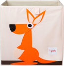 3 Sprouts Toy Storage Organizer: Toy Box Cube Organizer for Playroom, Nursery - Foldable Storage Bin - Kangaroo by TinyTreasures Baby Boutique