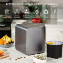 Airthereal Revive Electric Kitchen Composter, SHARKSDEN Tri-Blade, Turn Food Waste and Scraps into Dry Compost Fertilizer for Plants, R500 Gray by CozyNest Decor