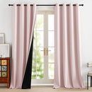 NICETOWN 100% Blackout Nursery Curtains 96 Inches Long, Thermal Insulated Window Drapes Room Darkening Curtains for Baby Bedroom with Grommet Top, 52W x 96L, 2 Panels by TinyTreasures Baby Boutique