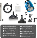 Prolux Tritan Canister Vacuum with Sealed HEPA Filtration and 12 Amp Motor by Prolux Cleaners