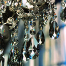 1ft 6pcs Teardrop Crystals Garland, Chandelier Hanging Crystals Beads Chain for Home Wedding Decoration Clear GOLDENHAITAI by GreenHaven Gardens