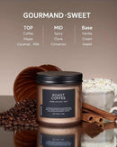 M&SENSE Coffee Candles Scented Strong, 2 Wick 11.6oz 70 Hours Burning Time Organic Natural Soy Wax Candle for Bedroom Kitchen Home Decor, Housewarming Gift for Men and Women by CozyNest Decor