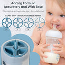 Formula Dispenser - Replaces Hand Scooping - Add Desired Amount with a Few clicks - Baby Formula Container to go - 10ounces Baby Milk Powder Storage - for Home & Travel by TinyTreasures Baby Boutique