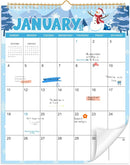 Wall Calendar 2026-2027, 18 Month Calendar from January 2026 to June 2027 14.5" x 11.8" Large Desk Calendar with Twin-Wire Binding for Home Office Planning Personal Organisers, Festival Style by TinyTreasures Baby Boutique