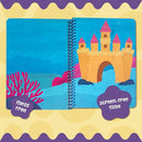 Stick4Ever Jelly Sticker Book - for Kids - Waterproof, Easy to Clean Jelly Stickers - Busy Book for Toddlers with 50 Pcs of Jelly Stickers (Under The Sea) by TinyTreasures Baby Boutique