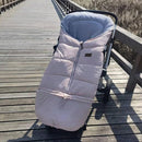 Length Ajustable Waterproof Stroller Winter Cover for All Stroller, XL,Good for Infant to Y5 pre-School Kids by TinyTreasures Baby Boutique