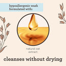 Aveeno Baby Daily Moisture Body Wash & Shampoo with Natural Oat Extract, Hypoallergenic, Tear-Free, Paraben-Free, pH-Balanced Formula For Sensitive Hair & Skin, 33 fl oz by TinyTreasures Baby Boutique