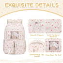 Corduroy Backpack Kids Backpack for Girls School Bags for Middle School Students Book Bag for Elementary Primary Kawaii Ita Backpack, Beige Strawberry by TinyTreasures Baby Boutique