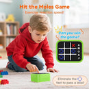 Rechargeable Tic Tac Toe Game Box with 5 Fun Brain Memory Games, Electronic Touchscreen Handheld Game, Portable Digital Puzzle Board Travel Toy, Gifts Choice for Kids and Adults (Green) by TinyTreasures Baby Boutique