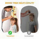 Customize Name Growth Chart Wall, Funny Giraffe Premium Canvas Removable Height Chart for Kids, Height Measurement for Wall, Unisex Kids Room Wall Decor, Measuring Height Charts by TinyTreasures Baby Boutique