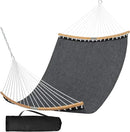 SUNCREAT Hammocks Portable Double Outdoor Hammock, 450lbs Capacity, Quick Dry 2 Person Hammock with Carrying Bag, Dark Gray by GreenHaven Gardens
