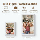 Dragon Touch 21.5 inch Digital Calendar Chore Chart – Interactive Touchscreen, Smart Family Planner, Hearth Display Desk Digital Calendar Seamless Scheduling by TinyTreasures Baby Boutique