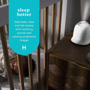 Homedics Sound Machine and Projector with 6 Soothing Sleep Sounds for Your Baby and Kids and Tilt Projector with 9 Images to Help Your Kids Fall Asleep by TinyTreasures Baby Boutique