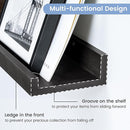 Picture Ledge Shelf for Wall, 48 inch Solid Pine Wood Nursery Book Shelves 2 Packs, Floating Ledge Shelves for Kids' Room Bedroom Bathroom Living Room Photo Frames Office Nursey Wall Decor, Black by TinyTreasures Baby Boutique
