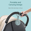 Portable Baby Sound Machine [White Noise for Babies Kids Adults][Sleep Soother][Timer Function][12 Soothing Sounds] 15 Hours Battery Life, Registry Gift,Shower,Clips on Baby Stroller.Slate by TinyTreasures Baby Boutique