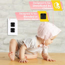 Outlet Covers Babepai 38-Pack Black Child Proof Electrical Protector Safety Improved Baby Safety Plug Covers by TinyTreasures Baby Boutique