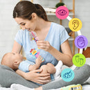 Baby Rattles Toys - Soft Hanging, Handheld & Foot Sock Rattles Set - Plush Stuffed Infant Toys for 0-3, 3-6, 6-12 Months - Newborn Gift by TinyTreasures Baby Boutique