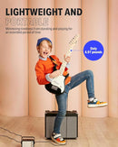 Donner 30 Inch Kids Electric Guitar Beginner Kits ST Style Mini Electric Guitar for Boys Girls with Amp, 600D Bag, Tuner, Picks, Cable, Strap, Extra Strings, DSJ-100, Black by TinyTreasures Baby Boutique