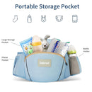 Baby Carrier with Hip Seat,Ergonomic M Position 6in1 Baby Carrier Newborn to Toddler,Head Support and Breathable Mesh Newborn Carrier,Adjustable Baby Holder Carrier for Dad&Mom-Blue by TinyTreasures Baby Boutique