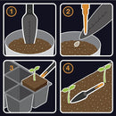 Fiskars 340110-1001 Seed Planting Trowel, Black by GreenHaven Gardens