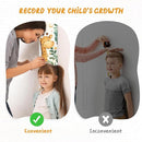 Personalized Name Baby Growth Height Chart Handing Ruler Wall Decor for Kids, Animals Canvas Removable Height Growth Chart, Nursery Decor, Toddler Kid Room Decoration, Hangable by TinyTreasures Baby Boutique