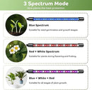 Shyineyou Grow Lights for Indoor Plants Full Spectrum, 80 LEDs Plant Light for Indoor Plants with 3/9/12H Timer, 4 Heads Clip On Plant Grow Light with 3 Modes, 20%-100% by GreenHaven Gardens