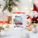 Custom Hot Cocoa Mugs Personalized Christmas Coffee Mugs with Name Customized Hot Chocolate Mug for Kids 11 oz Winter Holiday Cups Xmas Snowman Reindeer Mug Christmas Gifts for Family Boys Girls by TinyTreasures Baby Boutique