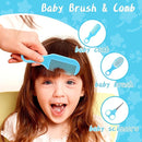 Baby Grooming and Healthcare Kit, Portable Baby Safety Care Set with Hair Brush Comb Nail Clipper Nasal Aspirator for Nursery Newborn Infant Girl Boy (25 in 1, Blue) by TinyTreasures Baby Boutique