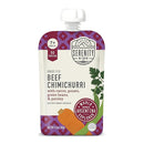 Serenity Kids 7+ Months Baby Food Puree Pouches Beef Chimichurri - Ethically Sourced Meat & Organic Veggies - BPA-Free Pouches - Toddler Food & Baby Snack - 3.5 Oz, 12 Pack by TinyTreasures Baby Boutique