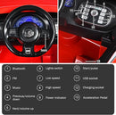 Costzon Ride on Car, 12V Licensed Volkswagen Beetle Battery Powered Vehicle w/Remote Control, Spring Suspension, Lights, USB, Horn, Music, 4 Wheeler for Boy Girl Gift, Electric Car for Kids (Red) by TinyTreasures Baby Boutique
