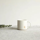 COLLECTIVE HOME - Monogram Ceramic Mugs, 15 oz Golden Initial Coffee Cups, Elegant Alphabet Tea Mugs, Elegant Personalized Mug with Gift Box, Luxurious Cups for Office and Home (q) by CozyNest Decor