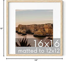 HAUS AND HUES Beige Square Frame Set of 1-16x16 by CozyNest Decor