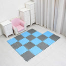 MQIAOHAM® 18 Pieces Puzzle Play Mats, Soft Baby Play Mat, Kids Interlocking Foam Floor Tiles, Toddlers Carpet Playmats G301018-107112 by TinyTreasures Baby Boutique