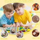 Qizfun Busy Board Book Montessori Toys for 1 2 3 4 Year Old, Boy Girl Birthday Gifts, Educational Sensory Learning Toys for Toddlers 1-3, Car Airplane Travel Activities Toys for Kids Ages 2-4 Year Old by TinyTreasures Baby Boutique