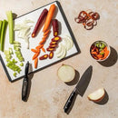 SMIRLY Plastic Cutting Board Set, Dishwasher Safe Plastic Cutting Boards Set for Kitchen, Cutting Boards for Kitchen - Plastic Chopping Board Set by CozyNest Decor