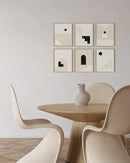 HAUS AND HUES 11"x14" Beige Oak Wood Frames Set of 6-11x14 Poster Frame, 11x14 Picture Frame Set of 6, 11 x 14 Frame Art, Wood Wall Art Frames by CozyNest Decor