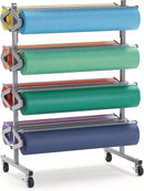 Colorations Arts and Crafts Paper Roll - 36" x 1000', Dark Blue , Dual Surface, Markers, Finger Paints, Painting, Watercolors, Acrylic Paints, Wall Art, Bulletin Board Paper, Kids Crafts by TinyTreasures Baby Boutique
