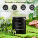 Eucalyptus Candle | Eucalyptus Scented Candles, Eucalyptu Leaf Fragrance for Indoor & Outdoor, Summer Candle Gifts, Natural Soy Candles for Home Scented - 7oz, 50 Hours Burn Time by CozyNest Decor