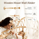Wooden Crib Mobile Arm | Baby Mobile Hanger | Wooden Mount Wall Holder | Nursery Decor for Sturdy Mobile for Newborn Boys and Girls by TinyTreasures Baby Boutique