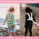 Accmor Toddler Harness Leash, Reflective Kids Leashes with Anti Lost Wrist Link, 3 in 1 Child Harnesses with Key Lock Design for Girls, Baby Walking Wristband Rope Protection Belt Tether. by TinyTreasures Baby Boutique