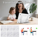 TOHETO Rechargeable A4 Light Board with Stand, Bag, Super Bright Magnetic Light Pad with Side Buttons, Wireless Light Box for Tracing and Drawing, Cordless Light Table for Diamond Painting, Sketching by TinyTreasures Baby Boutique