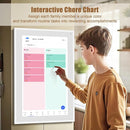 Smart Digital Calendar: 21.5-Inch Electronic Wall Calendars & Chore Chart, Full HD Interactive Touchscreen Display for Family Schedules Planner,Seamless Scheduling/Organizing-Wall/Desk Mountable by TinyTreasures Baby Boutique