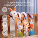 TUMAMA Spiral Car Seat Toys Baby Toys for 0 3 6 9 12 Months, Infant Stroller Toy Newborn Hanging Toys with Rattle, Teether by TinyTreasures Baby Boutique