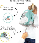 Toddler Backpack Leash - Baby Walking Harness & Anti-Lost Wrist Tether - Kids Backpack 5 Storage Pockets and 2 Adjustable Child Leashes for Kids 1, 2,3,4,5,6,7 Years Old - Ultra-Soft - Unicorn by TinyTreasures Baby Boutique