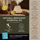 Gya Labs Bergamot Essential Oil - 0.34 Fl Oz - 100% Pure and Natural Bergamot Aromatherapy Essential Oil Uplifts Mood for Emotional Balance, Soothes Skin, Diffuser & Candle Making Scent by CozyNest Decor