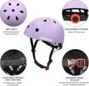 Kids Bike Skateboard Helmet Pad Set,Toddler Cyling Protective Gear Knee & Elbow Pads Wrist Guards for 5-8-10-12-14-16 Years Girls Boys Bicycle Scooter Roller Skate Inline Skating Rollerblading by TinyTreasures Baby Boutique