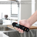 The Latest Thermocouple Instant Reading Meat Thermometer Digital,Faster Less Than 0.6 Second Response,IP67 Waterproof Thermometer Suitable for Grilling, Cooking,BBQ Gifts for Men (Black) by TinyTreasures Baby Boutique